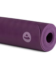 Gumová podložka na jógu Bodhi EcoPro XL 4 mm – 200 cm – fialová