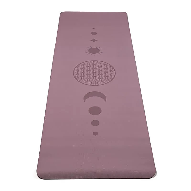 Jógová podložka Yogi Yogini Květ života 5 mm