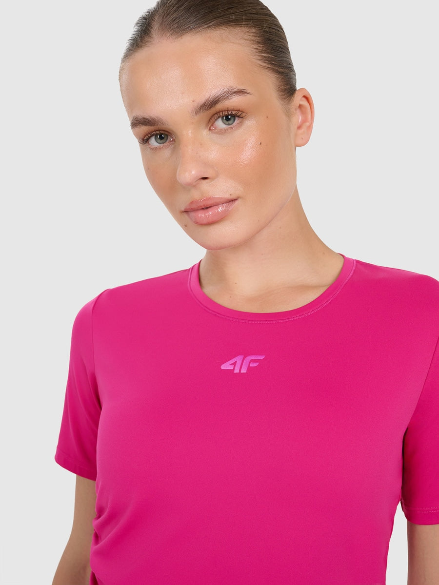 Tričko na jógu a pilates 4F – růžové