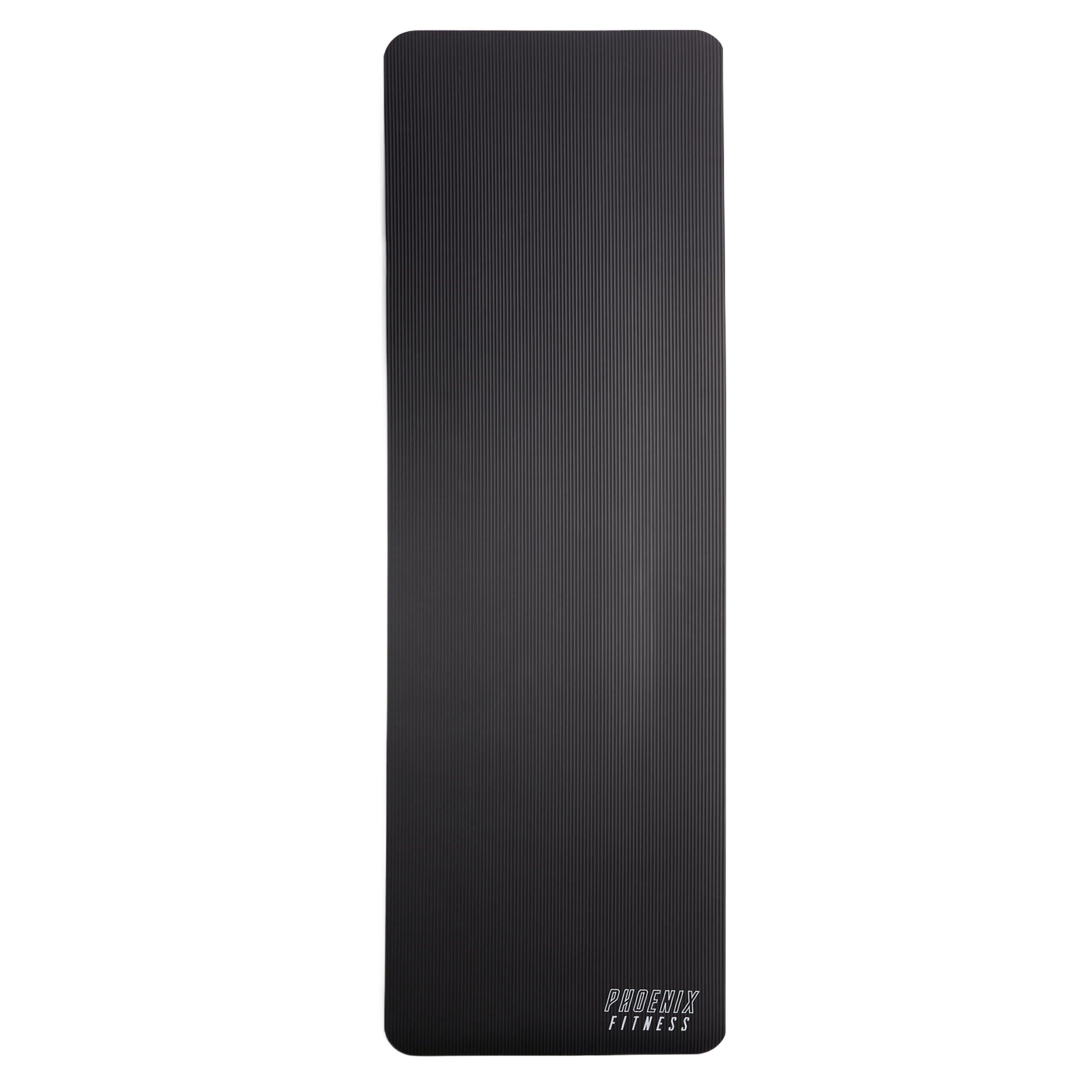 Pilates podložka Phoenix Fitness 1 cm – černá