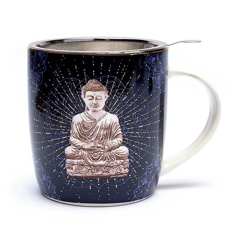 Hrnek s infuzérem Buddha 400 ml