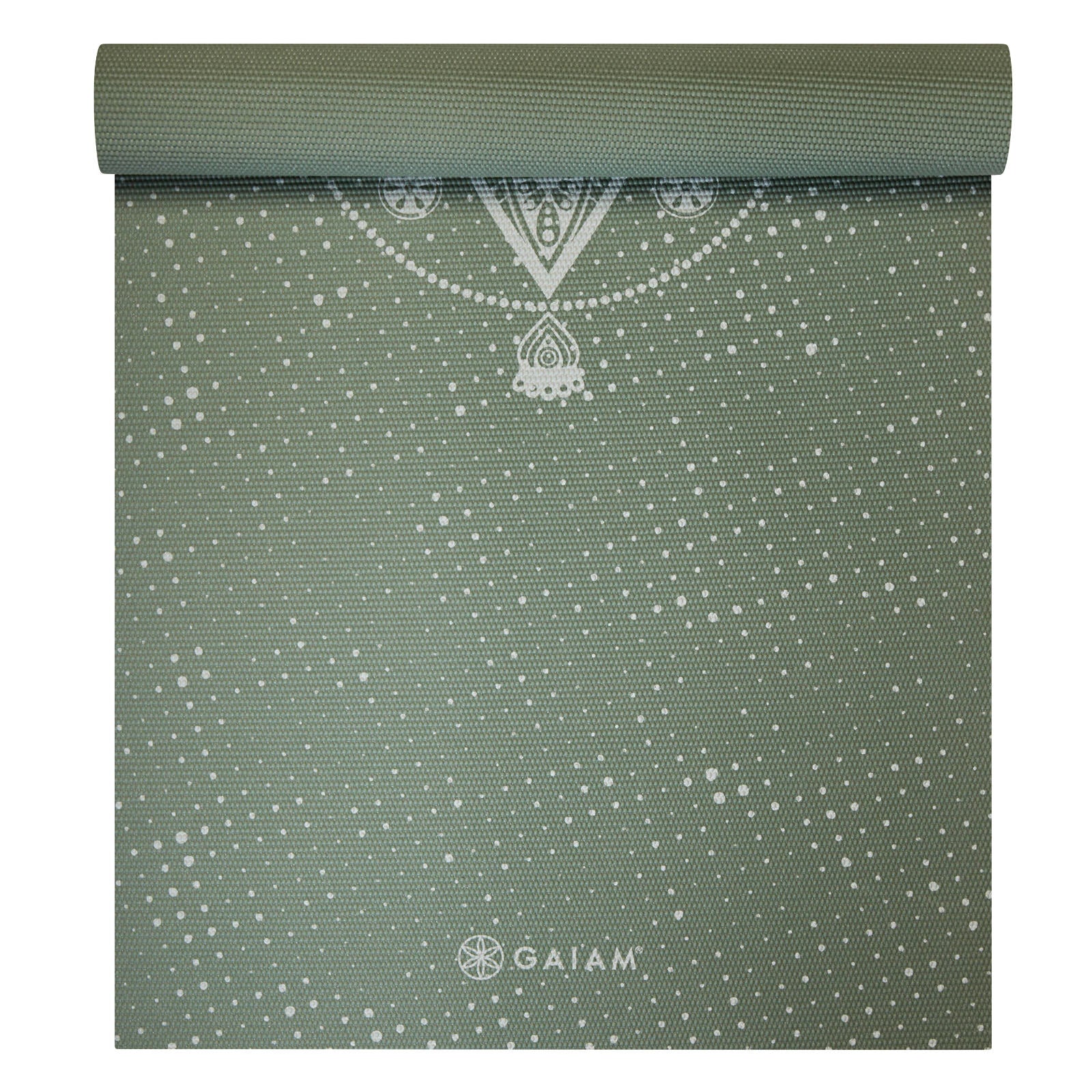 GAIAM JÓGOVÁ PODLOŽKA CELESTIAN GREEN 5 MM