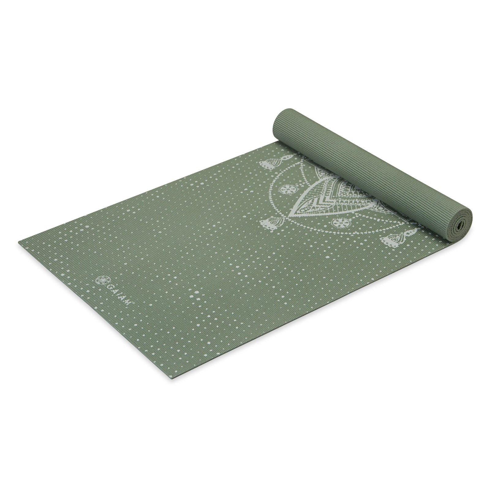 GAIAM JÓGOVÁ PODLOŽKA CELESTIAN GREEN 5 MM