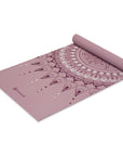 Jógová podložka GAIAM HERE &amp; NOW DUSTY ROSE 4 mm