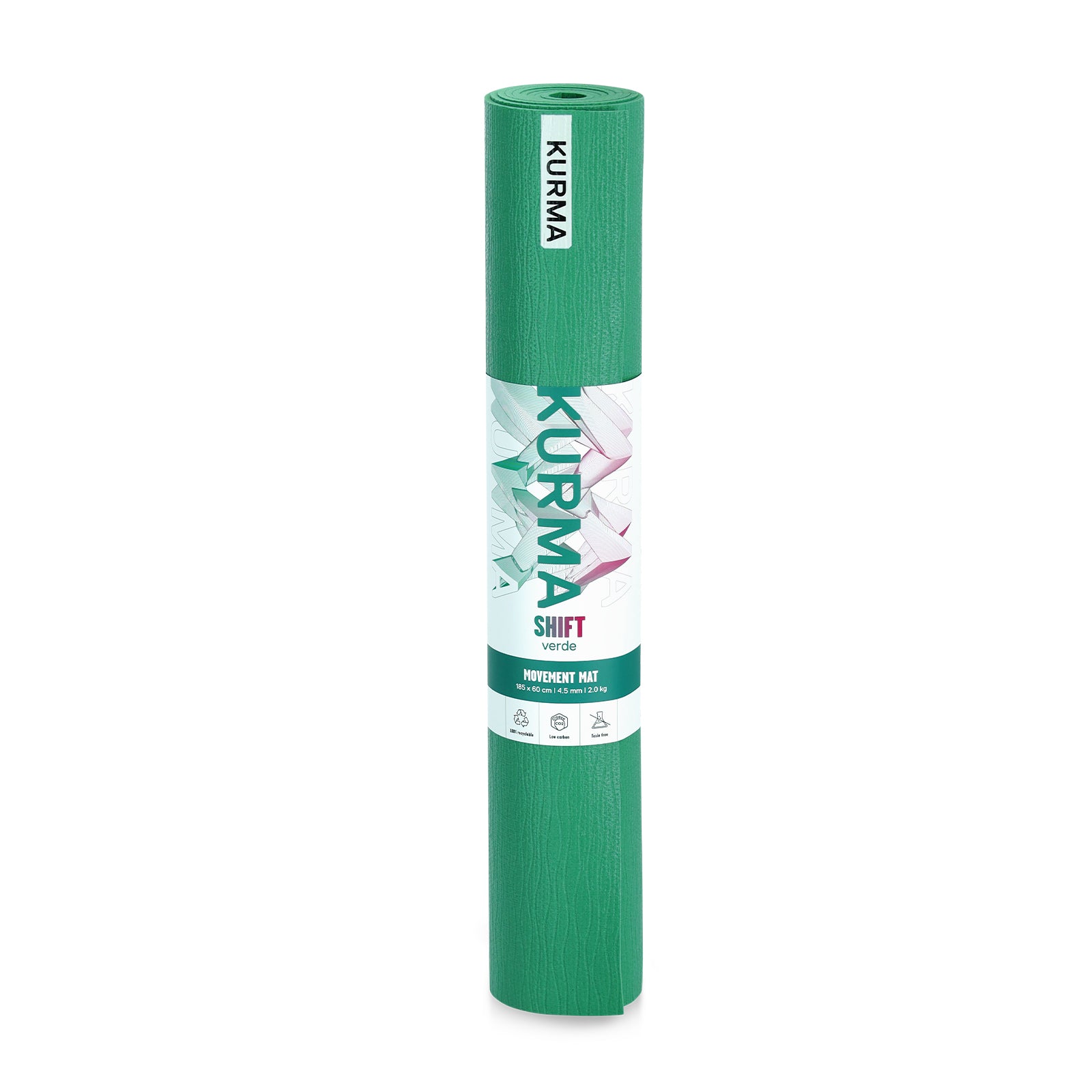 Jógová podložka Kurma Shift 4,5 mm, zelená