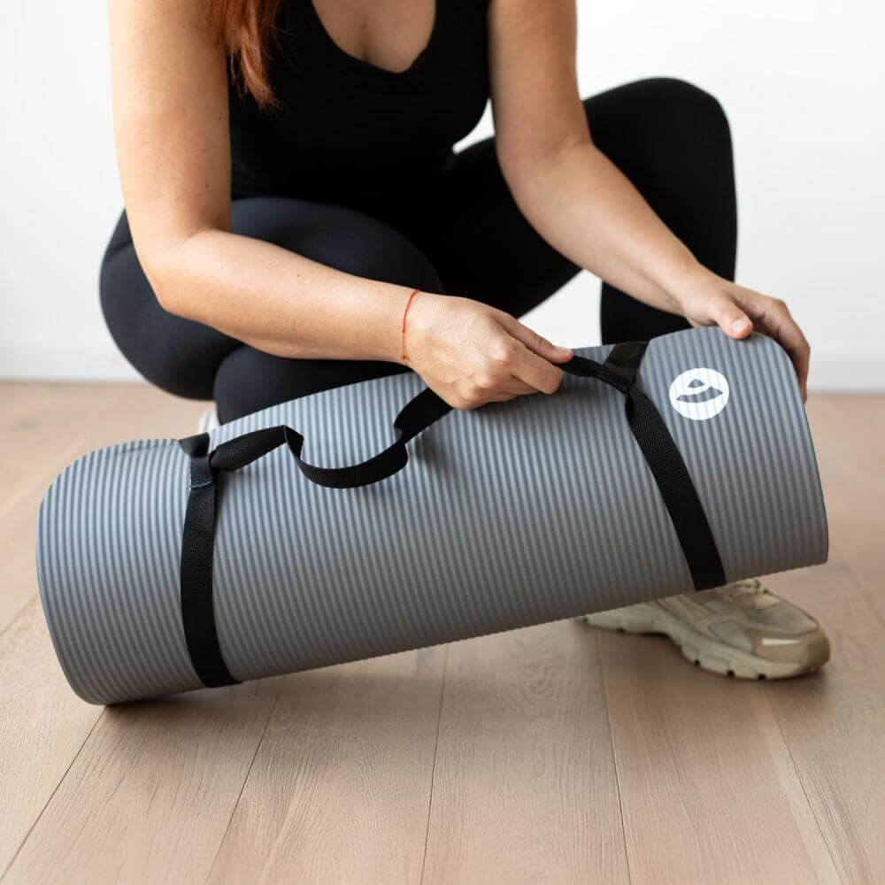 Pilates podložka Bodhi 1,5 cm – černá