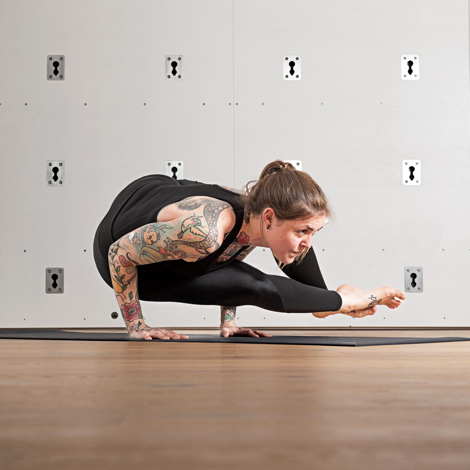 Jógová podložka Bodhi Studio PADMA XL 5 mm 200 cm – bordó
