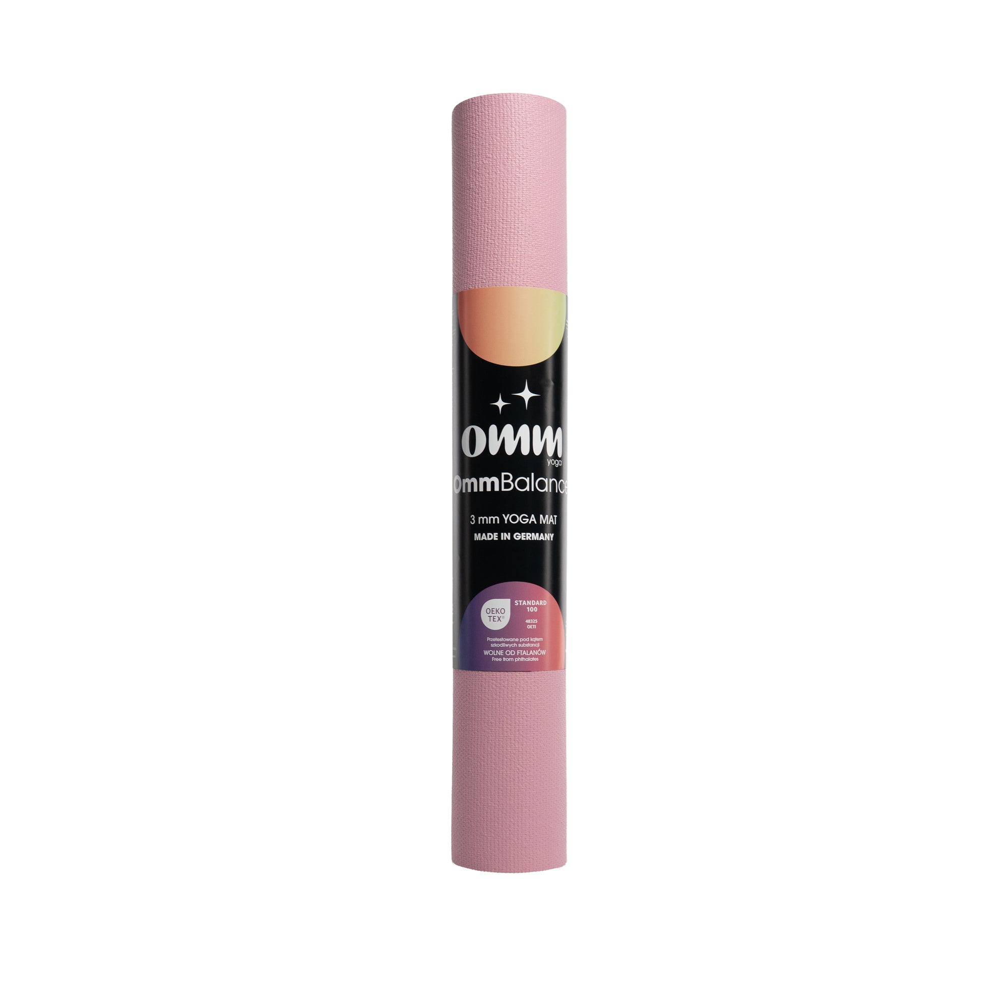 Jógová podložka OMM YOGA Balance Pink 3 mm