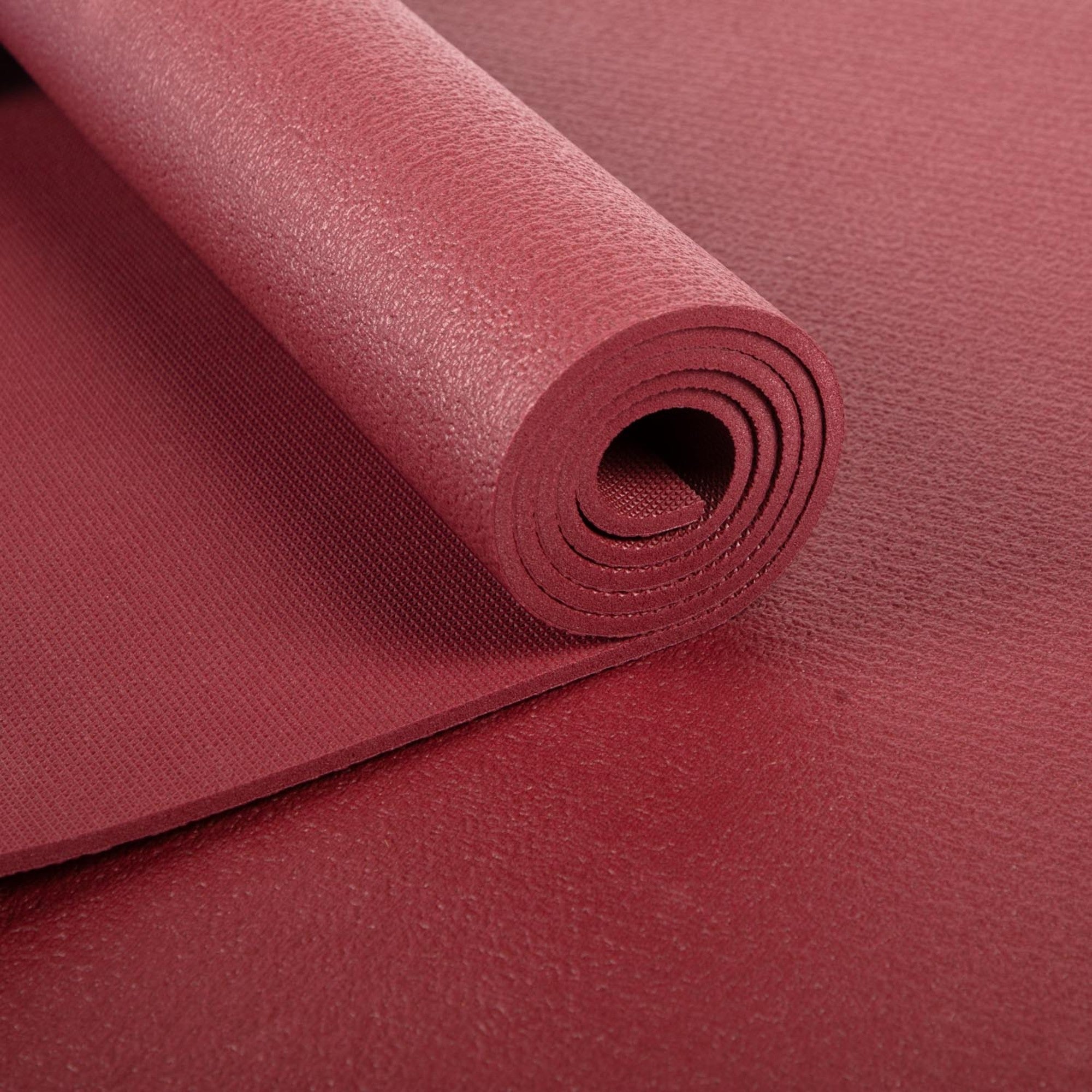 Jógová podložka Bodhi Studio PADMA 5 mm, 180 cm – bordó