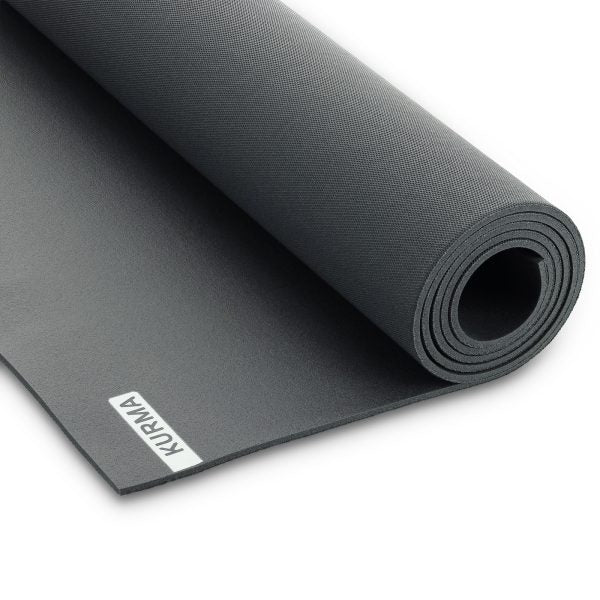 Jógová podložka Kurma Core 60 x 200 cm, 6,5 mm, černá