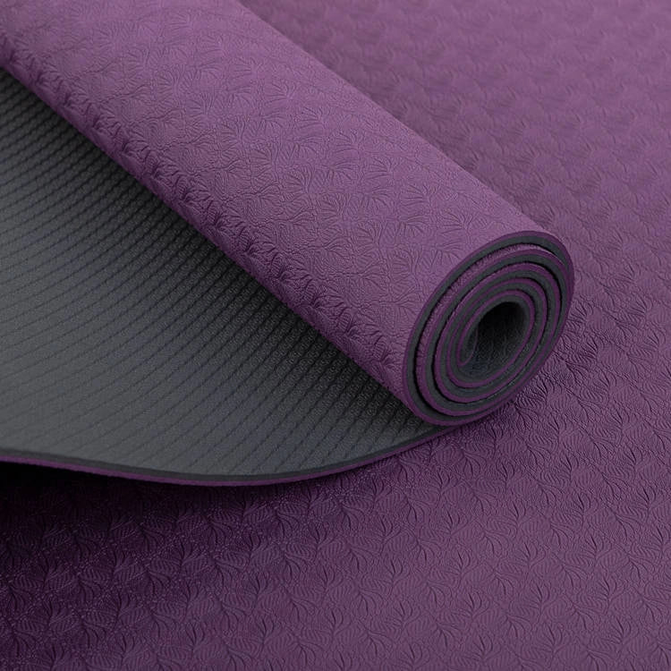 Jógová sada Bodhi Yoga Set Flow: podložka, bloky, popruh – fialová