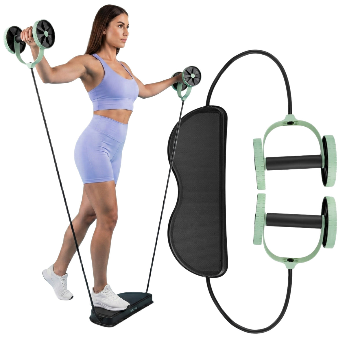Multifunkční fitness přístroj 2 v 1 Spokey CARVY