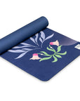 Jógová a cvičební podložka Spokey The Bloom Mat 4 mm