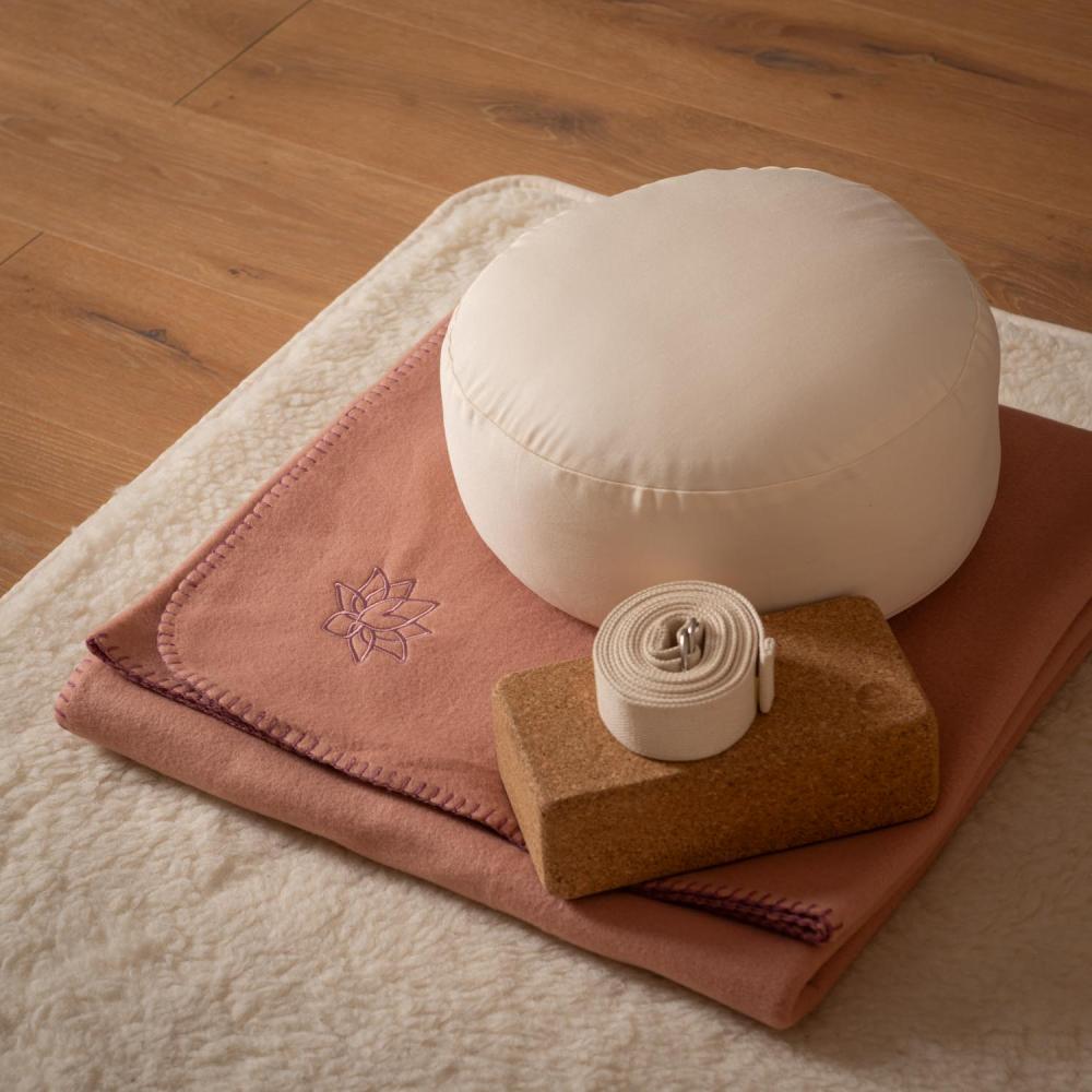 Jógová deka Bodhi Asana – lososová