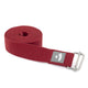 Jógový pás Bodhi Asana belt 2,5 m – vínový