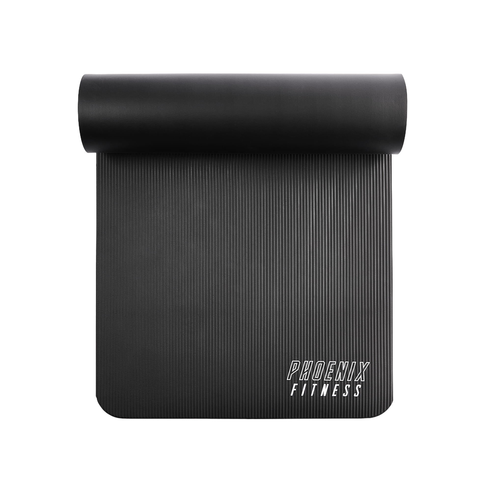 Pilates podložka Phoenix Fitness 1 cm – černá