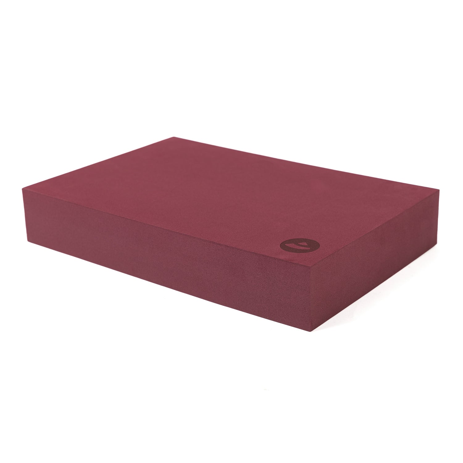 Plochý blok na jógu Bodhi Yoga Block – tmavě červený