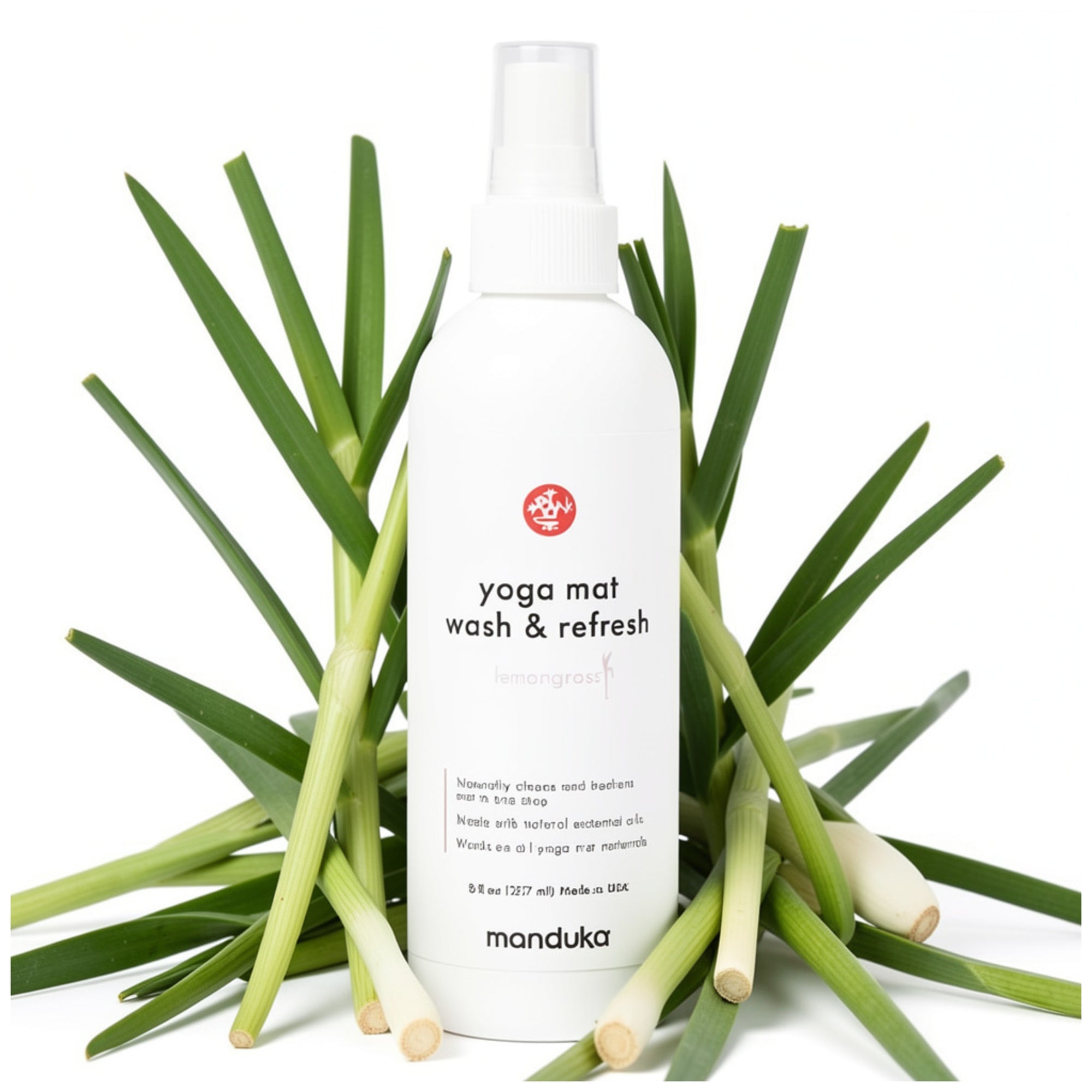 Manduka Yoga Mat Wash and Refresh 237 ml Lemongrass – Čisticí prostředek na podložky