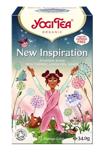 Yogi Tea – čaj New Inspiration (17 sáčků)