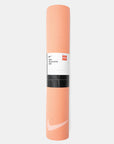 Jógová podložka Nike Reversible 4 mm – oboustranná, oranžová