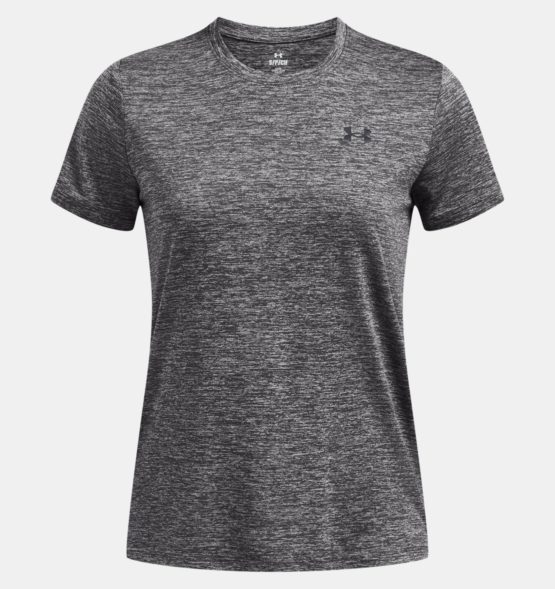 Dámské tričko na jógu a pilates Under Armour Twist – šedé