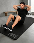 Pilates podložka Phoenix Fitness 1 cm – černá