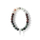 Blikající náramek Crystal Success &amp; Prosperity – horský křišťál, amazonit, jaspis kambaba