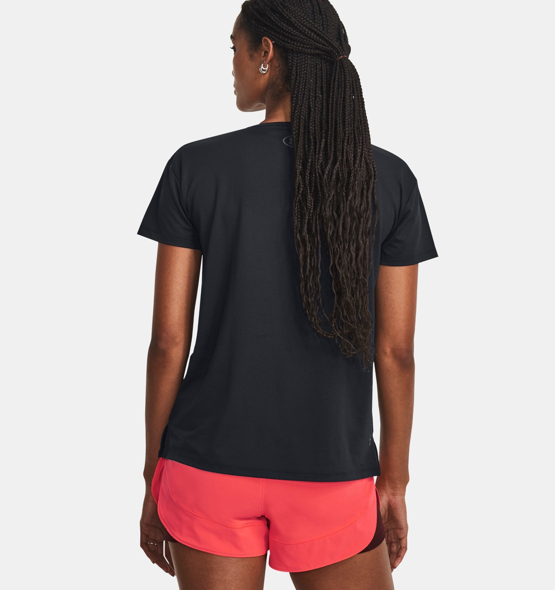 Tričko s krátkými rukávy na jógu a pilates Under Armour Vanish Energy – černé
