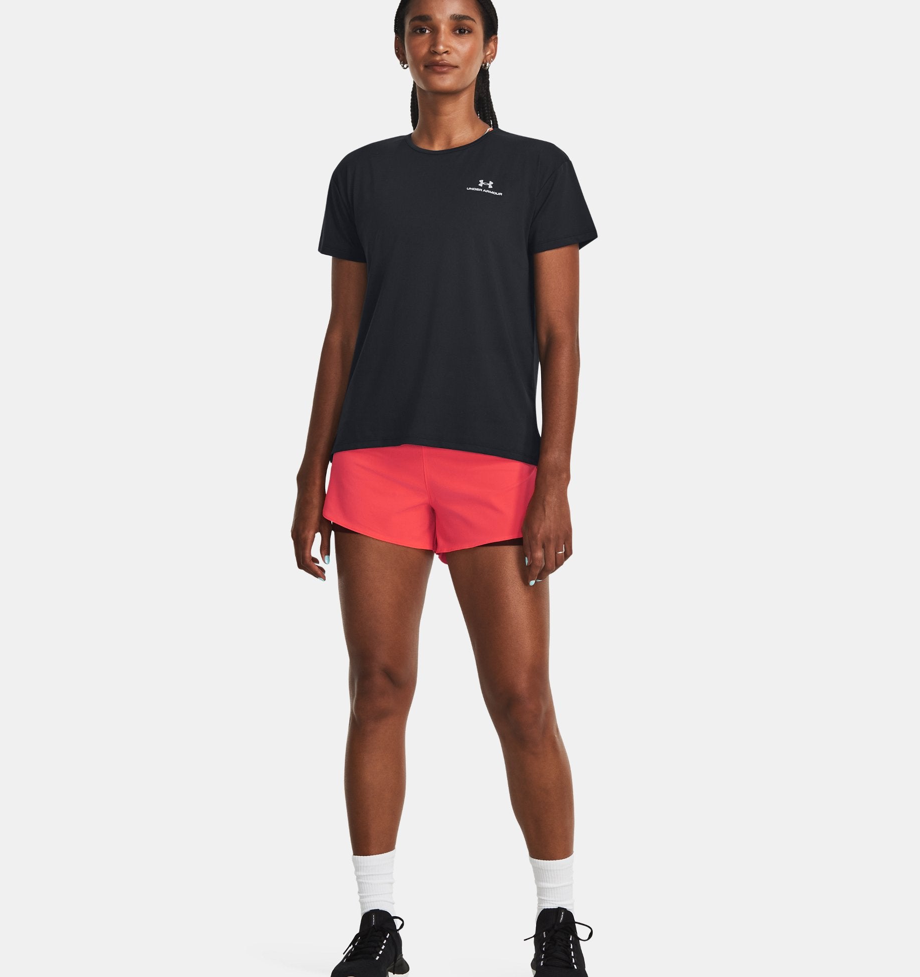 Tričko s krátkými rukávy na jógu a pilates Under Armour Vanish Energy – černé