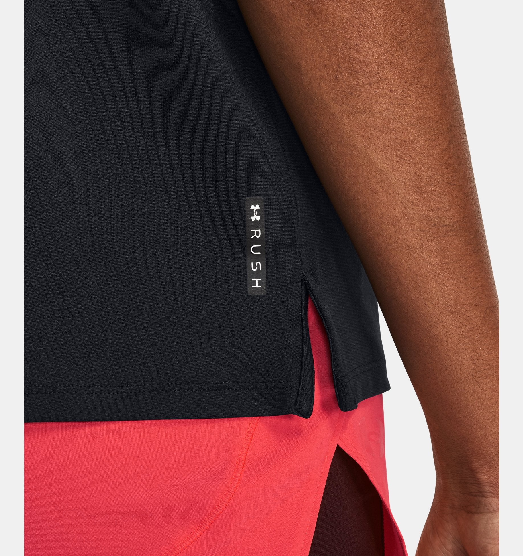 Tričko s krátkými rukávy na jógu a pilates Under Armour Vanish Energy – černé