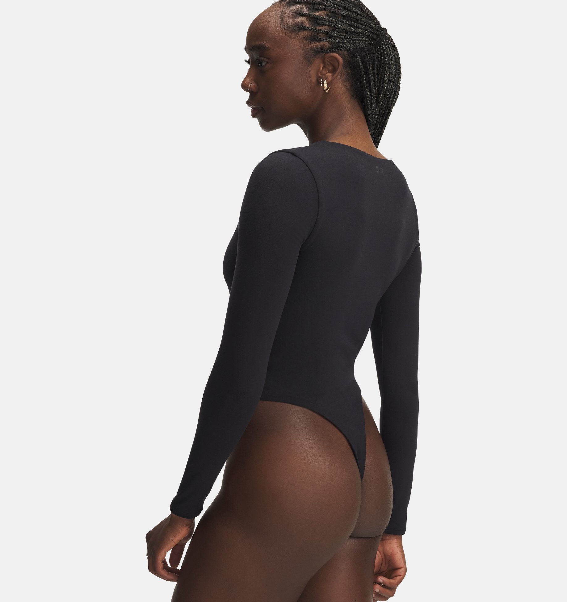Body s dlouhým rukávem Under Armour Motion – černé