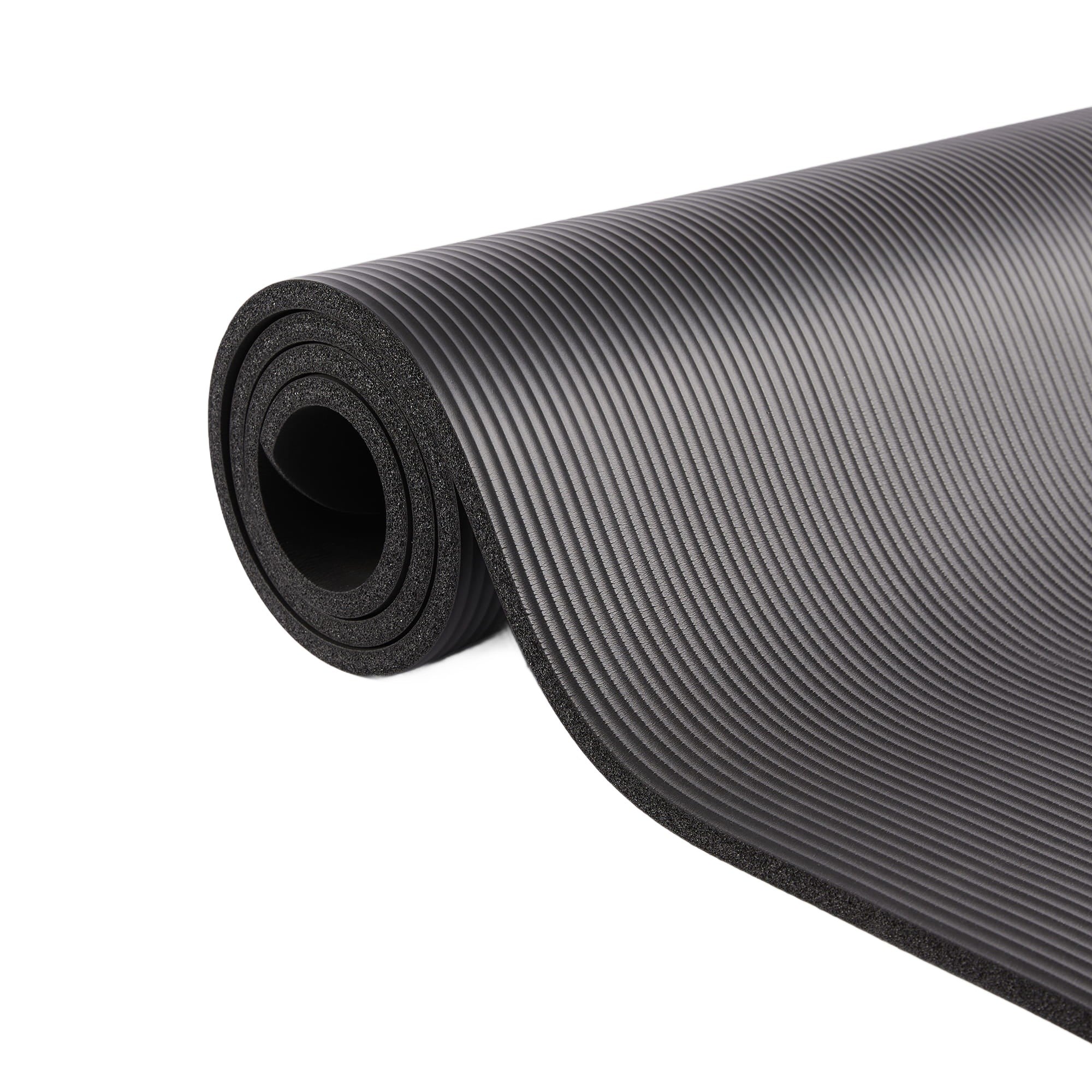 Pilates podložka Phoenix Fitness 1 cm – černá