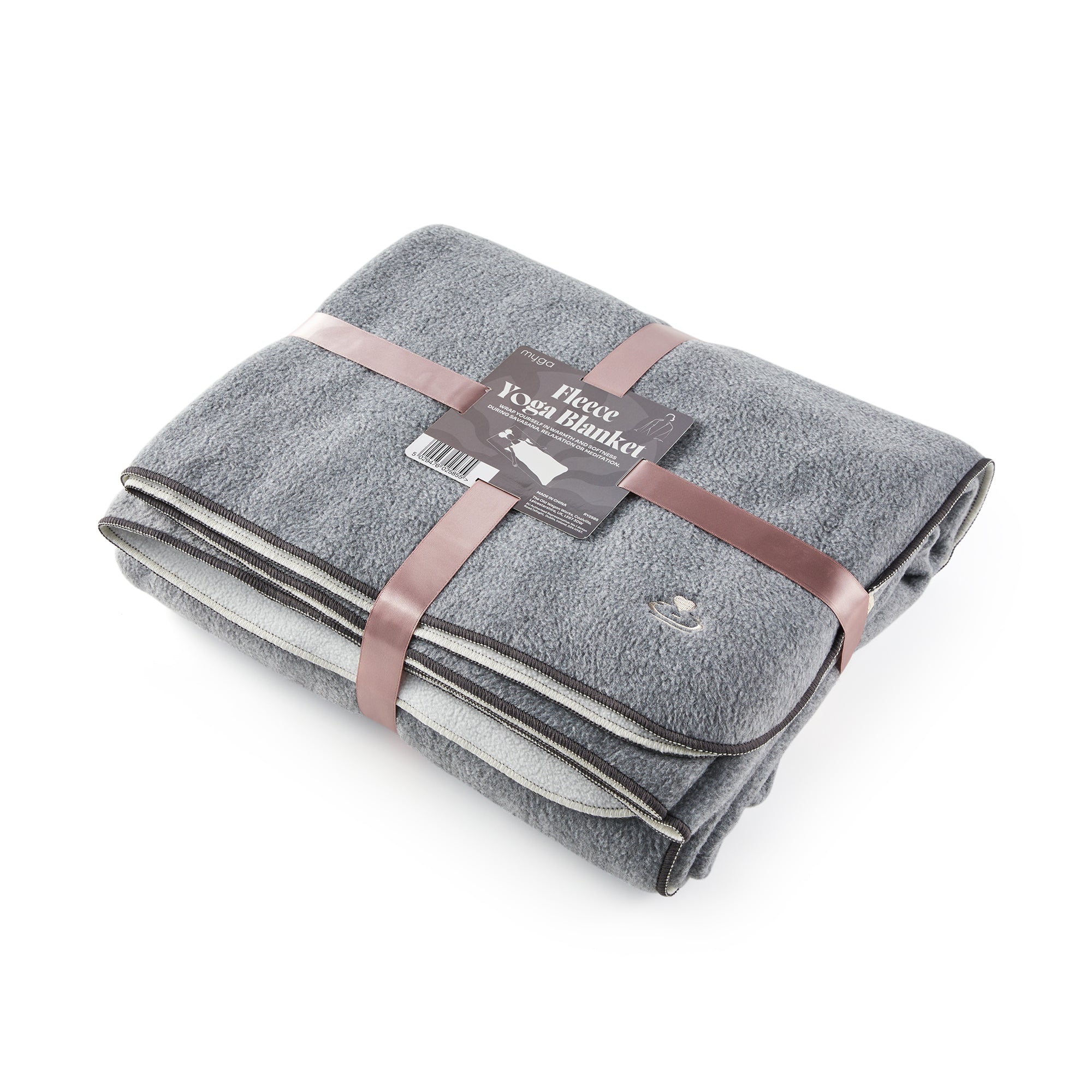Jógová deka Myga Fleece – Stone