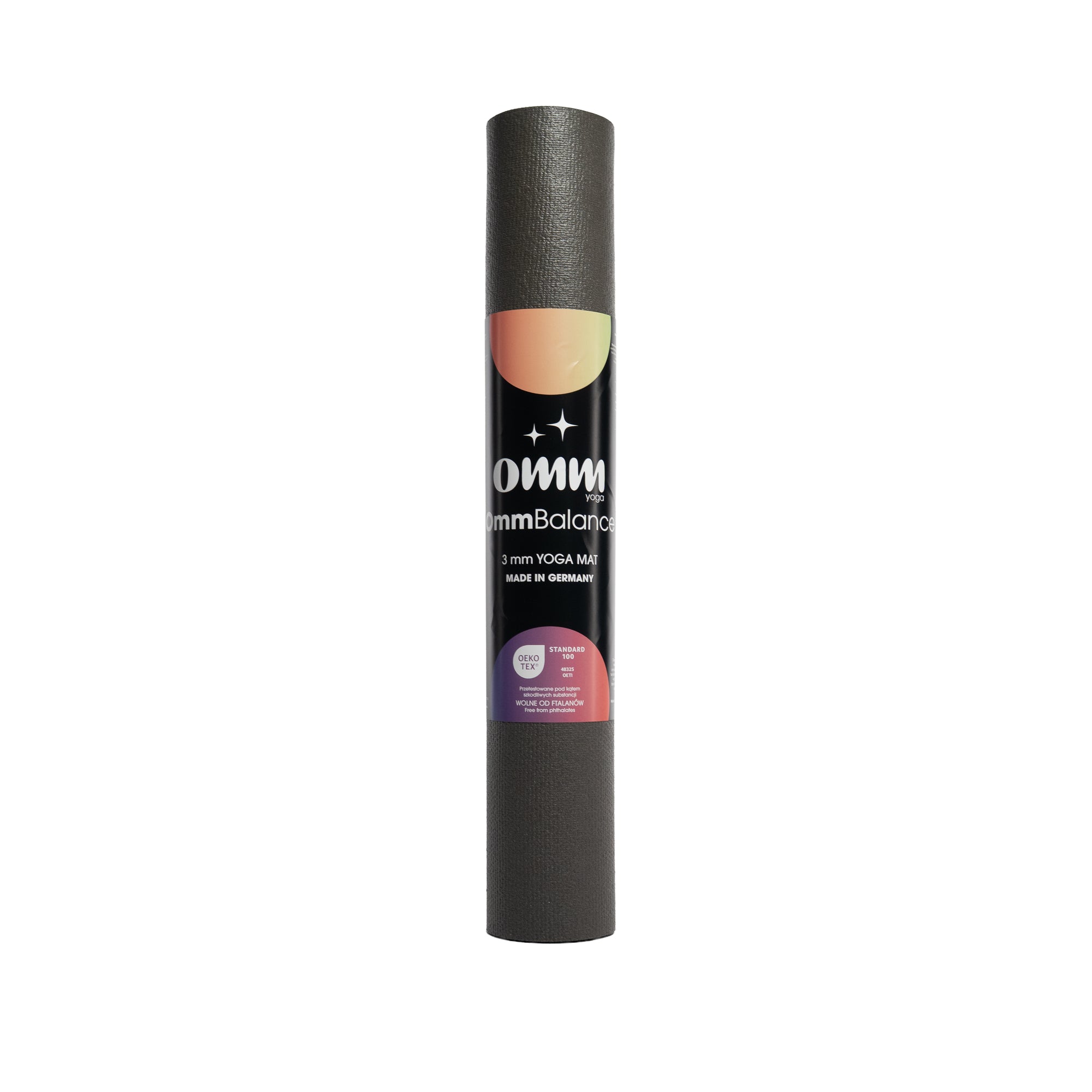 Jógová podložka OMM YOGA Balance Grey 3 mm