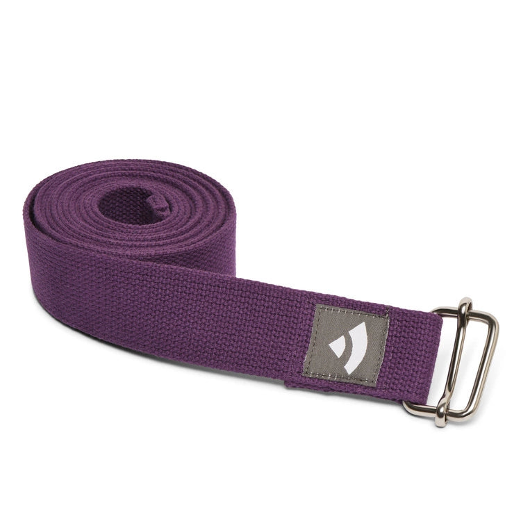 Jógová sada Bodhi Yoga Set Flow: podložka, bloky, popruh – fialová