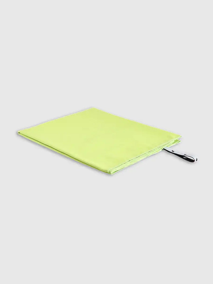 Sportovní ručník z mikrovlákna 80 x 130 cm – neonově žlutý