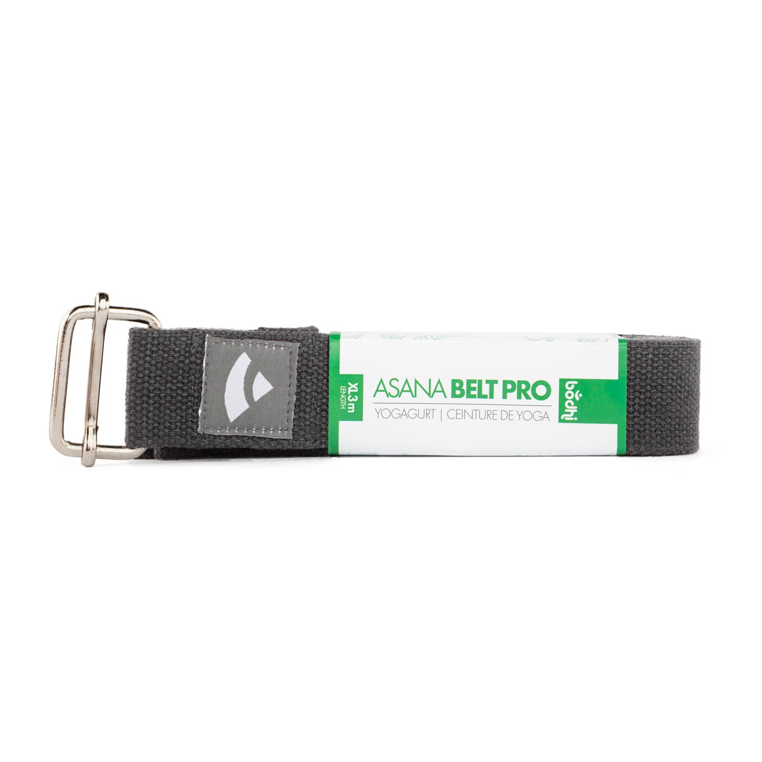 Jógový pás Bodhi Asana belt XL 3 m – antracit