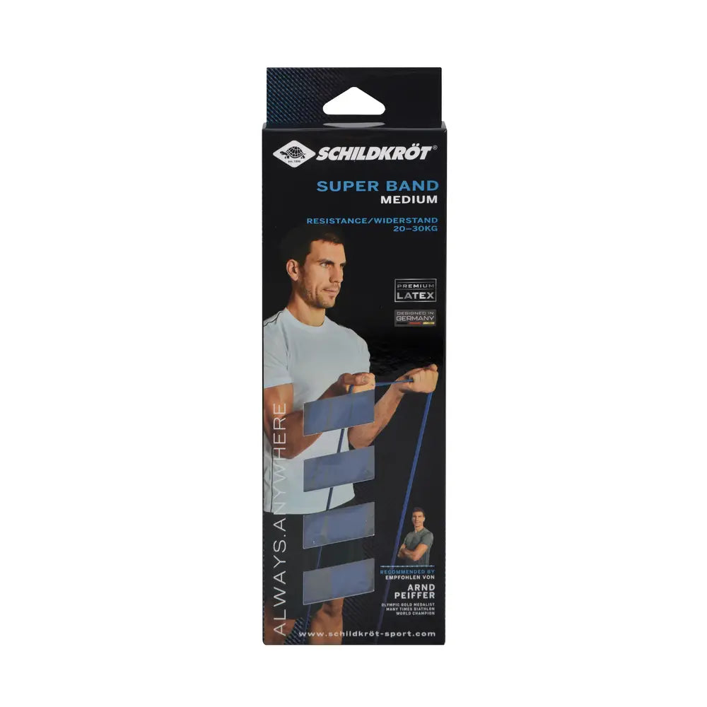 Odporová guma Schildkröt Fitness Super Band Medium 20–30 kg