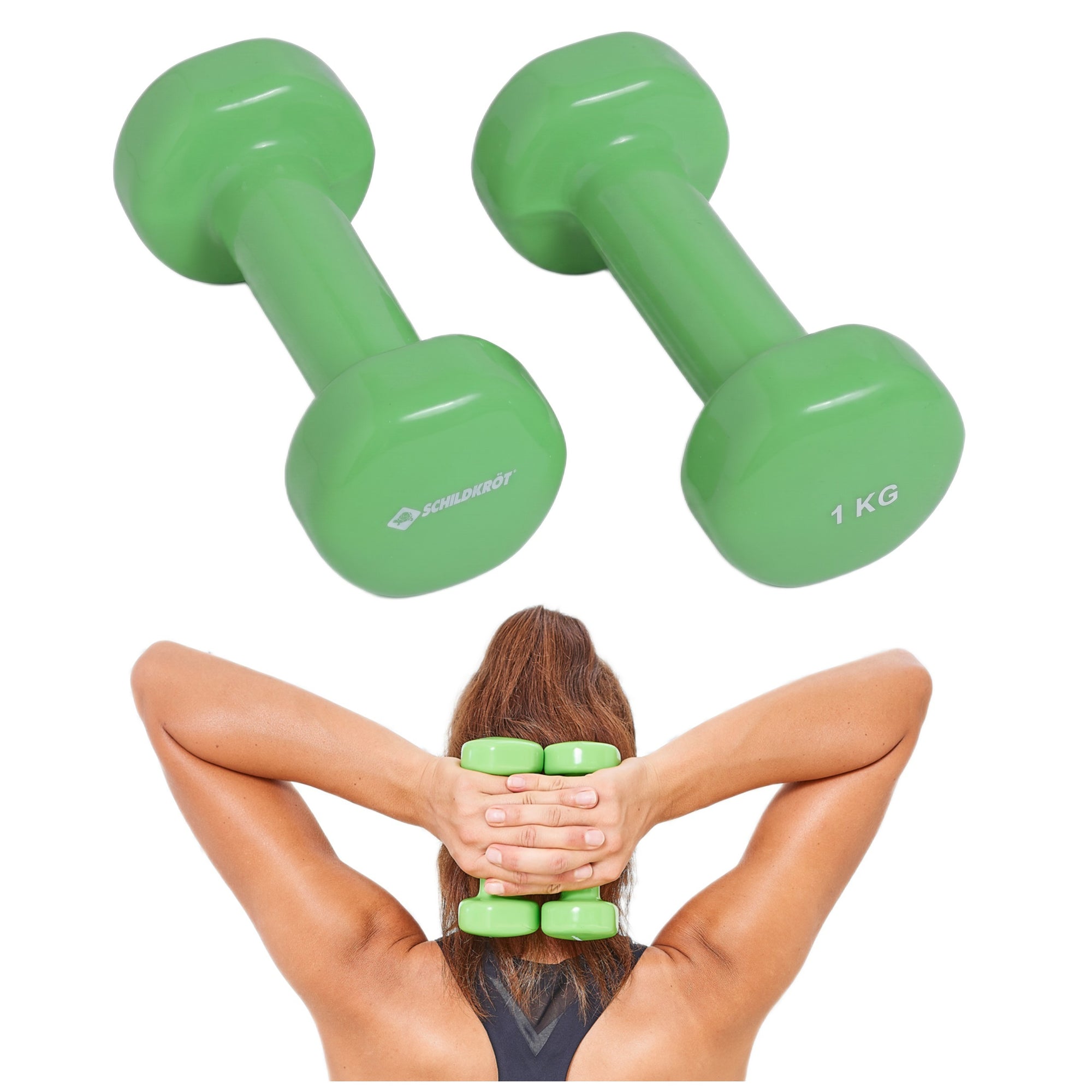 Sada vinylových činek SK Fitness 2 × 1 kg