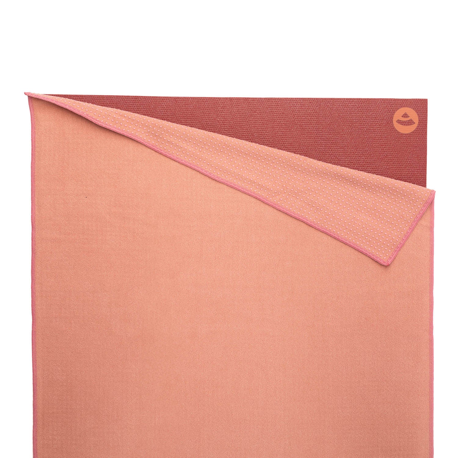 Jógový ručník GRIP 183 x 61 cm – růžový