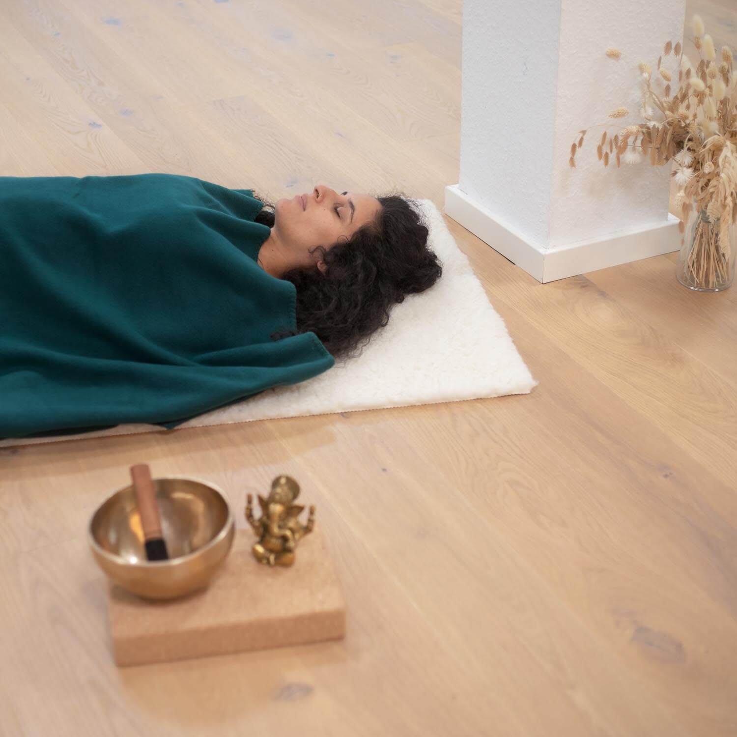 Jógová deka Bodhi Asana – fialová