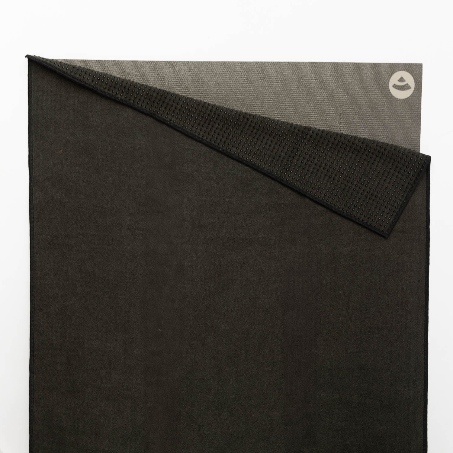 Jógový ručník GRIP 183 x 61 cm – antracitový
