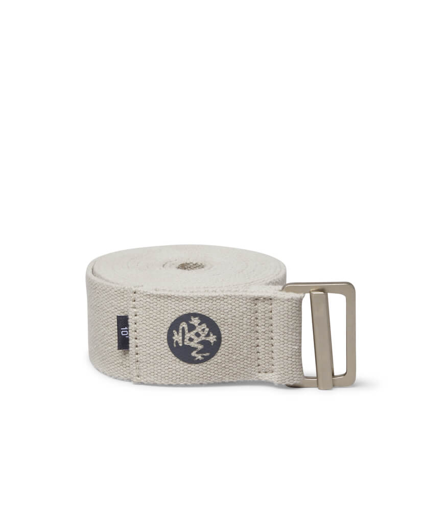 Manduka aligN 304 cm Jógový pás – Linen