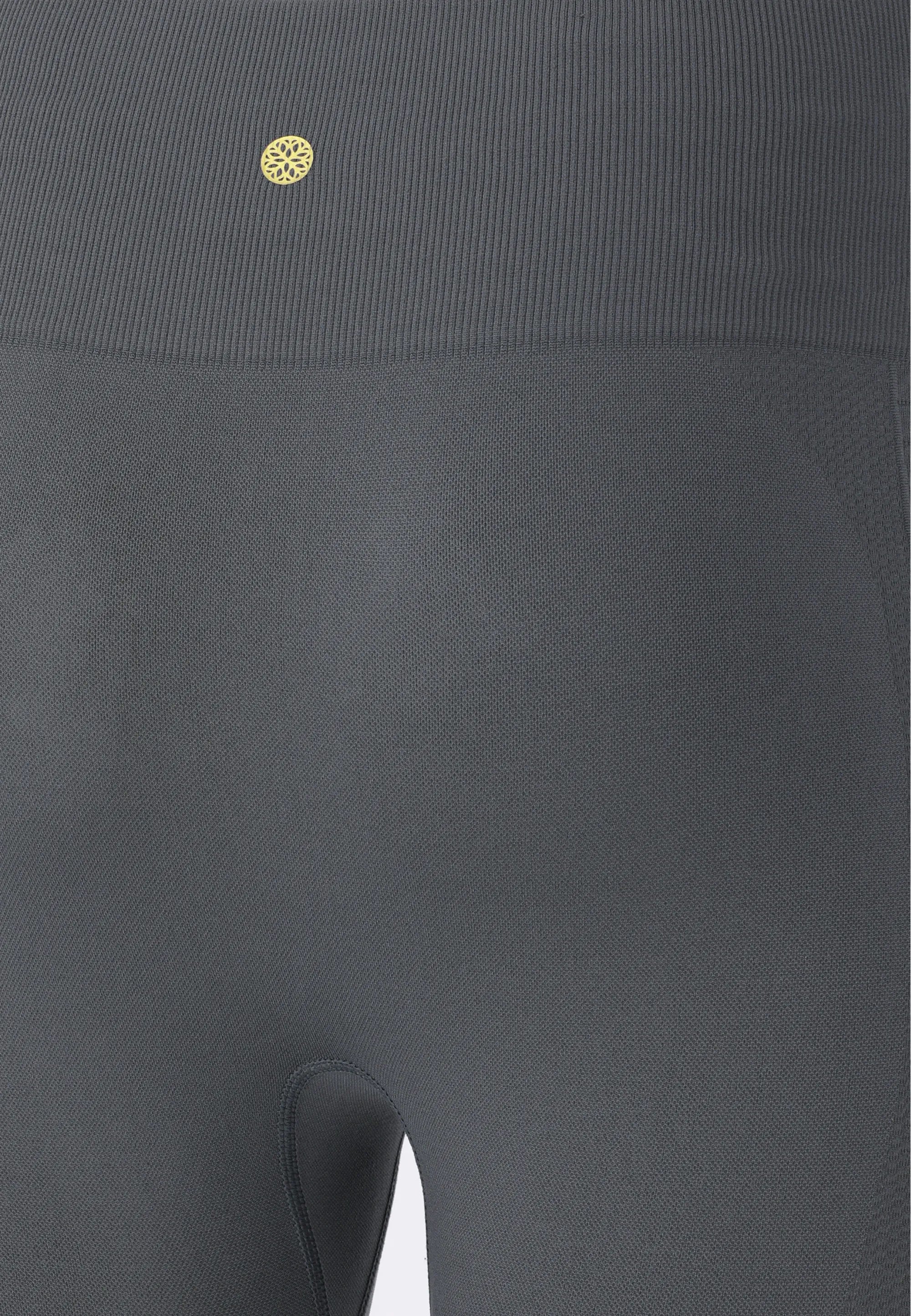 Jógové legíny Athlecia Nagar Seamless – šedé