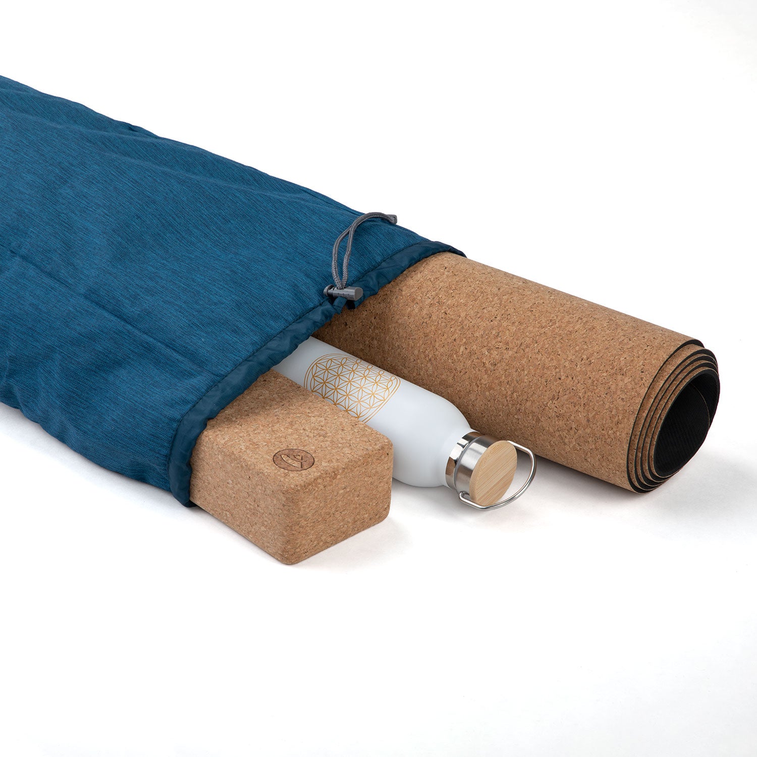 Sportovní batoh na podložku Urban Yogi Rolltop – tmavě modrý