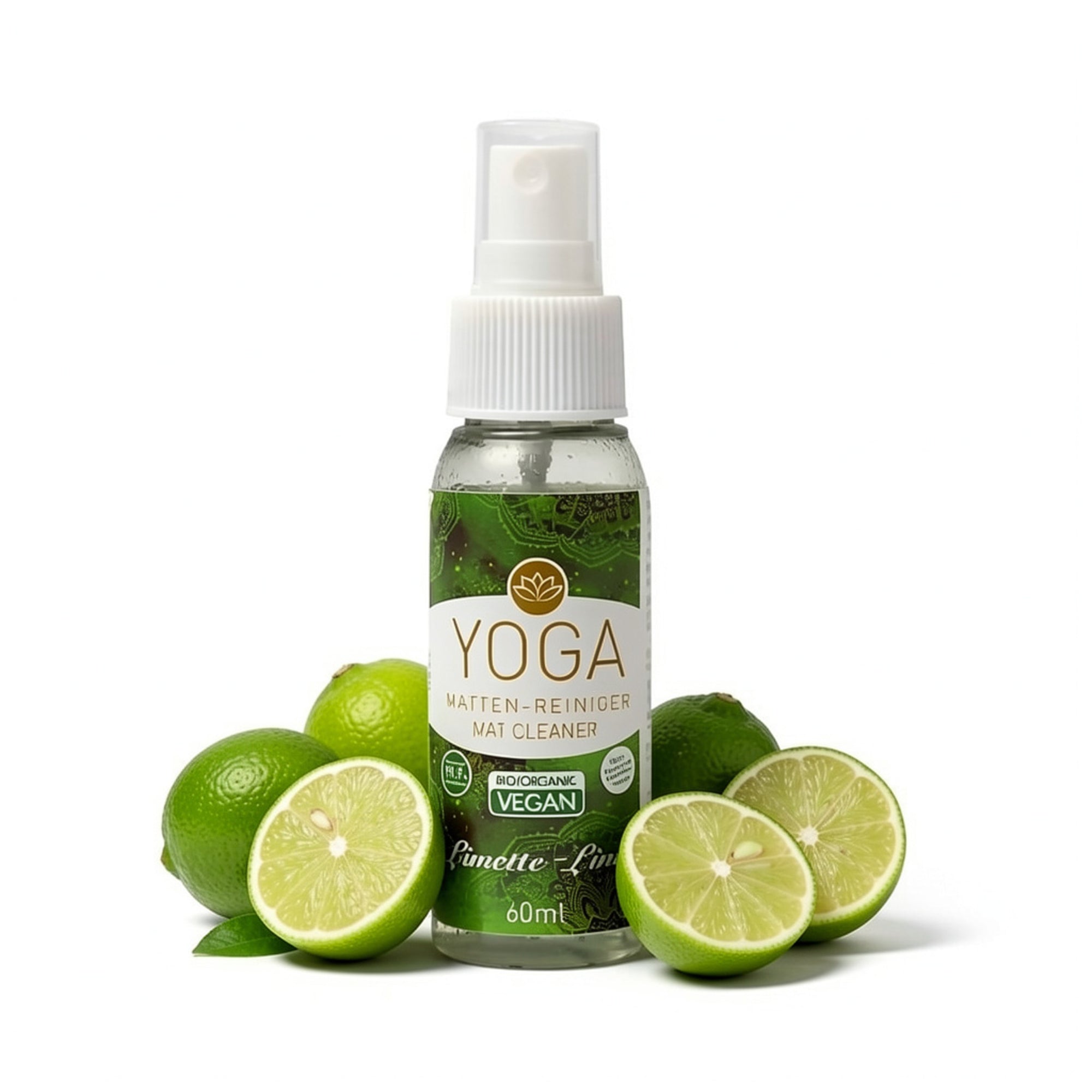 Čisticí prostředek na jógové podložky Lime 60 ml